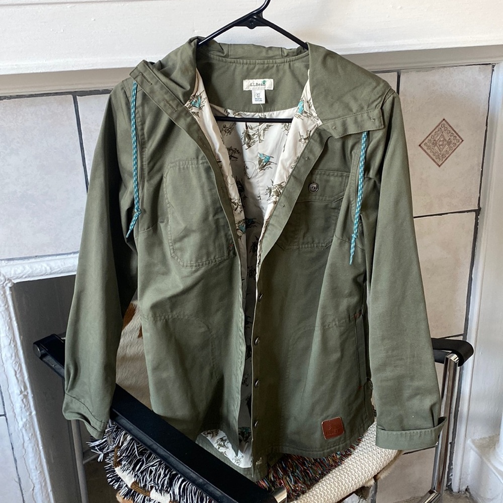 LLBEAN GREEN JACKET